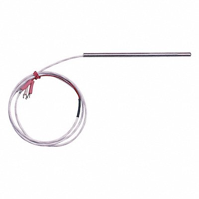 Surface Probe RTD Pt 100 Ohm 12 In L