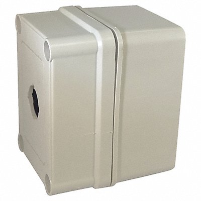 Pushbutton Enclosure 22mm 1 Hole Plastic