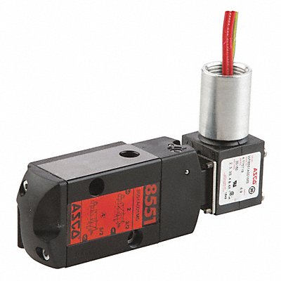 Solenoid Valve 3/2 to 5/2 1/4In 120VAC