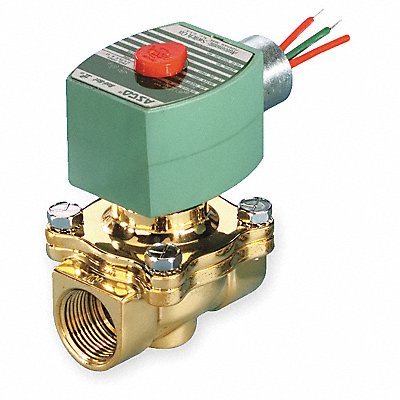 Solenoid Valve Brass NC Air Inert Gas