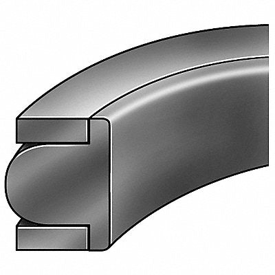 Piston T-Seal Bore Dia 4-1/4 Nitrile