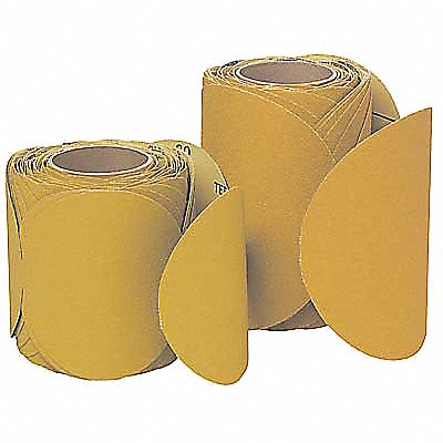 PSA Sanding Disc Roll 6 in Dia 60 G PK4