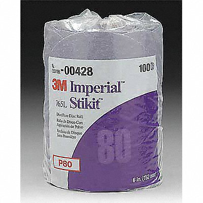 PSA Disc Roll No Hole 6 In 80G AlO PK400