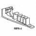 Furring Strip Cable Stacker White PK250