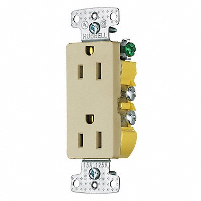 Recept Ivory 15 A 2P3W Back Side 1PK