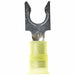 Fork Terminal Copper Yellow PK500