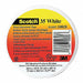 Elec Tape 20 ftLx1/2 W 7 mil White PK100