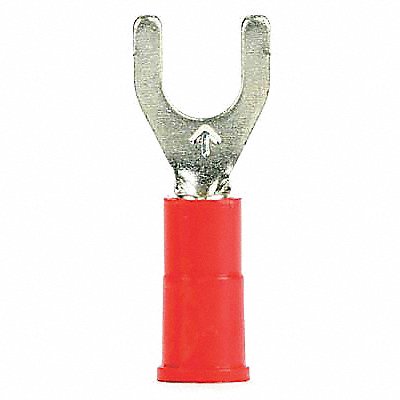 Fork Terminal Std #10 Stud Red PK1000