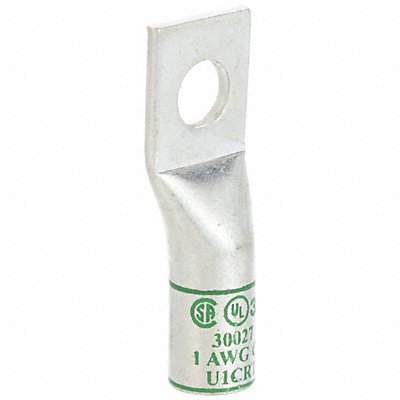 OneHoleLugCmprsnConn STD Green 11 PK10