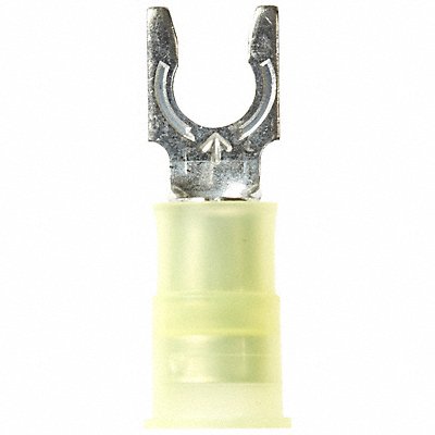 Fork Terminal Tin Copper Yellow PK500