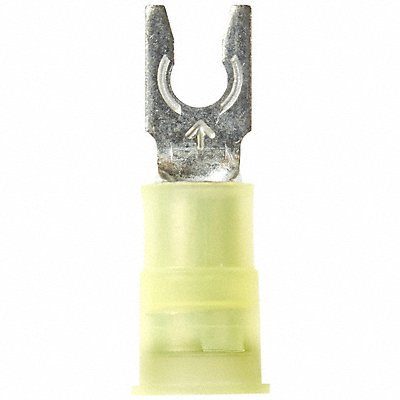 Fork Terminal Tin Copper Yellow PK500