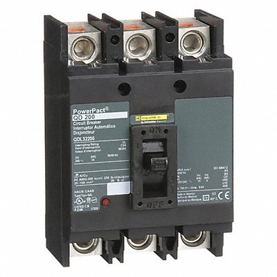Circuit Breaker 200A 3P 240VAC QD