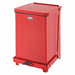STEP CAN DEFENDERS SQ 15L/4G RED