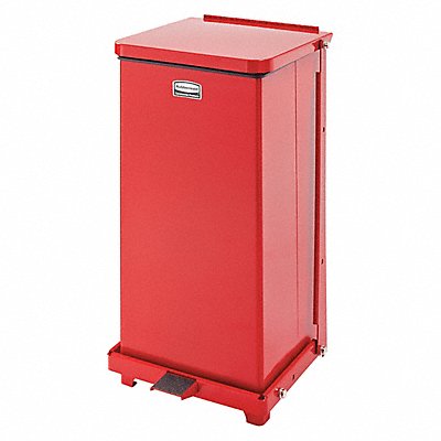 STEP CAN DEFENDERS SQ 25L/6.5G RED
