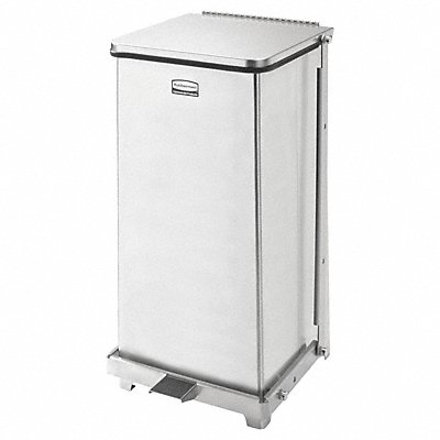 STEP CAN DEFENDERS SQ 25L/6.5G SS