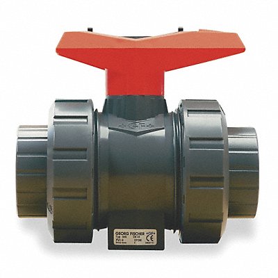 PVC Ball Valve Union Socket/FNPT 3/8 in