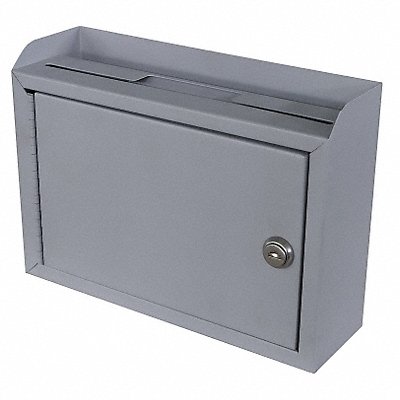 Suggestion Box Steel Gray 3 in D