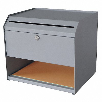 Collection Box Steel Gray 10 D