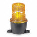 Low Profile Warning Light LED Amber 120V