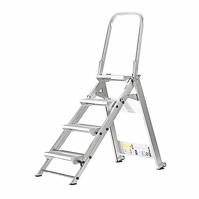 Utility Step Stool 54inH 375lb Cap