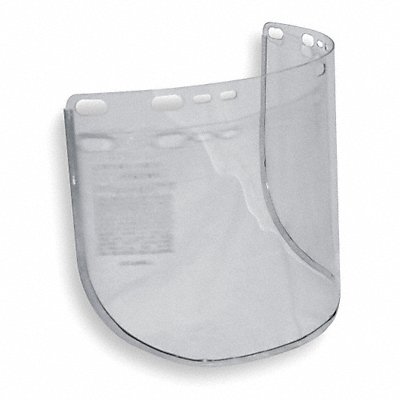 Face Shield Clear Acetate 15-1/2 in W