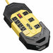 Plug-In GFCI w/Cord 25ft 15A Yel/Blk