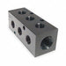 Manifold BLK Alum 3Outlets 3.75 L