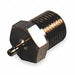 Male Connector 1/16 x 1/8 In Brass