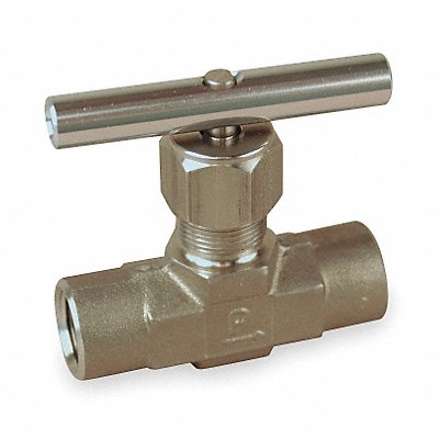 Needle Valve Straight 316 SS 1/2 In FNPT