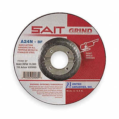 Depressed Center Wheel T27 5x1/4x7/8 AO