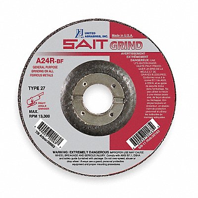 Depressed Center Wheel T27 5x1/4x7/8 AO