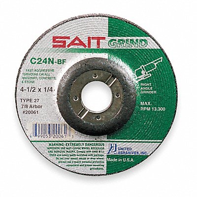 Depressed Center Wheel T27 9x1/4x7/8 SC