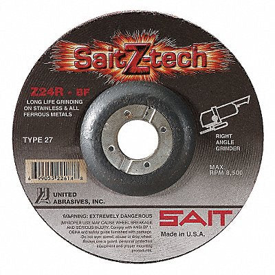 Depressed Center Wheel T27 9x1/4x7/8 ZA