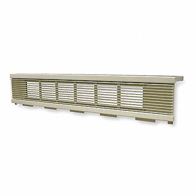 Unt Mnt Cbint Heatr Grille w/ Hrdwre