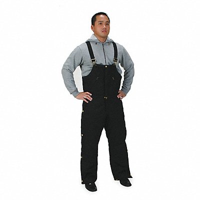 Arctic Bib Overall Black Size 54x32 In