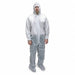 D2178 Coveralls 4XL Wht Polypropylene PK25
