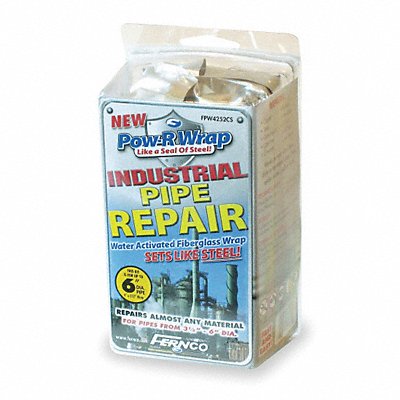 Pipe Repair Kit 4 W x 252 L Gray