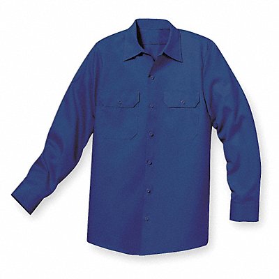 D2376 Lng Slv Shrt Nvy 65 per PET/35 Ctn 4XL