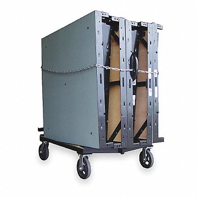 Vertical Storage Cart 66 in H