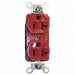 Receptacle Red 20 A 2P3W Back Side 1PK