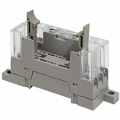 Socket 10 Pin DIN Rail 24V 6A