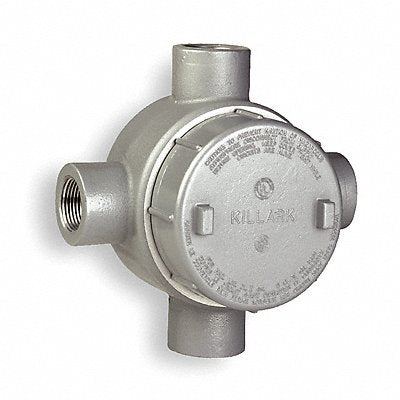 Conduit Outlet Body Iron Trd Sz 1/2in