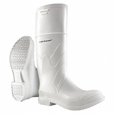 Rubber Boot Men s 13 Knee White PR