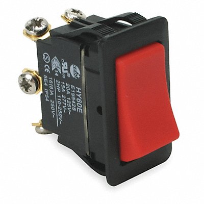 Rocker Switch DPDT 6 Connections