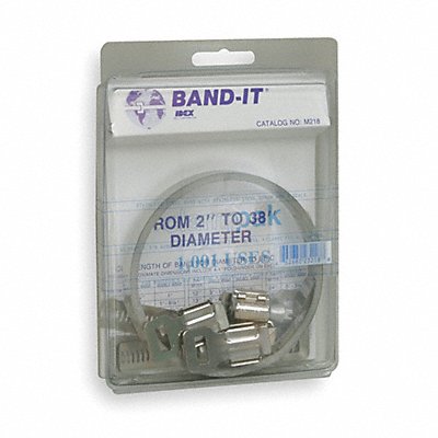 Adj. Clamp Kit 10 Band L 7/16 W