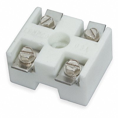 Ceramic Terminal Block 1-1/4x1-9/16 in.