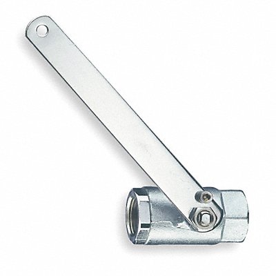 Ball Valve with Actuating Arm 1 In IPS