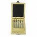 Carbide Bur Set Single Cut 1/4 5pcs