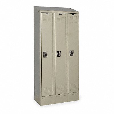 D4816 Wrdrb Lckr 1x3Lckr Tan 84 x36 x18 Assm