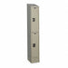 D4819 Wrdrb Lockr Lvrd 1 Wide 2 Tier Tan